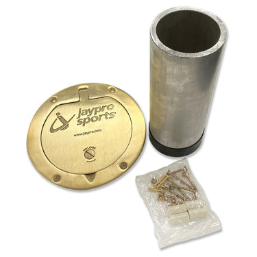 Floor Sleeves with Brass Cover Plate (2-7/8 in. Upright)